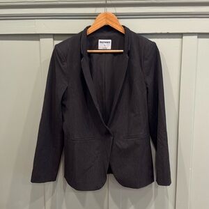 Old Navy Charcoal Gray Blazer Classic Suit Jacket